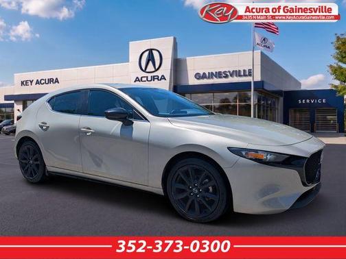 Platinum Quartz Metallic 2024 Mazda Mazda3 FWD w/Select Package