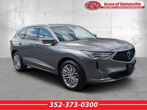 Liquid Carbon Metallic 2023 Acura MDX Advance