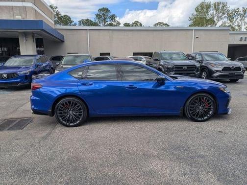 Blue 2023 Acura TLX Type S