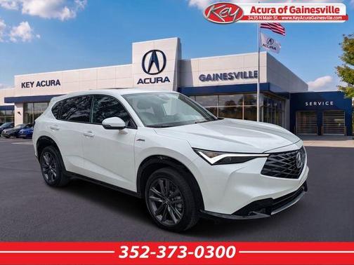 Platinum White Pearl 2025 Acura ADX A-Spec