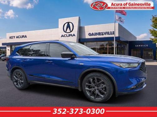Fathom Blue Pearl 2023 Acura MDX A-Spec