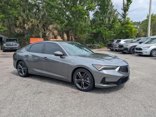 Liquid Carbon Metallic 2023 Acura Integra A-Spec Technology