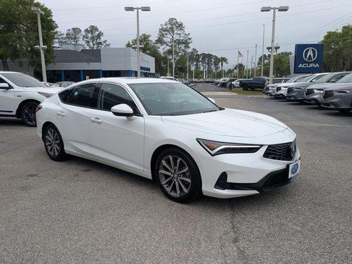 Platinum White Pearl 2025 Acura Integra Base