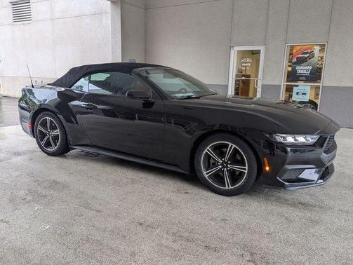 Shadow Black 2024 Ford Mustang EcoBoost Premium