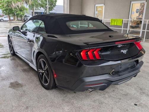 Shadow Black 2024 Ford Mustang EcoBoost Premium