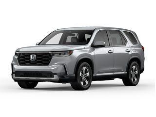 Lunar Silver Metallic 2023 Honda Pilot EX-L 7-Passenger