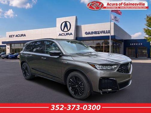 Liquid Carbon Metallic 2026 Acura MDX A-Spec Advance Package
