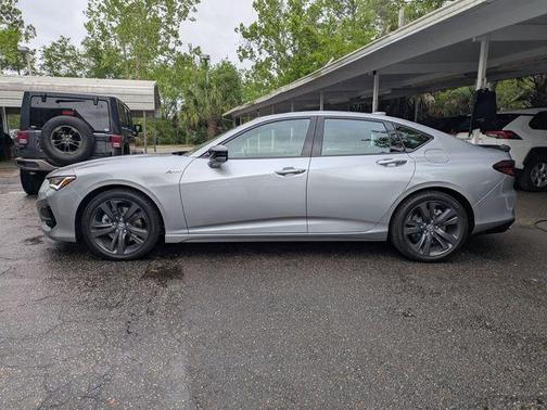 Lunar Silver Metallic 2023 Acura TLX A-Spec