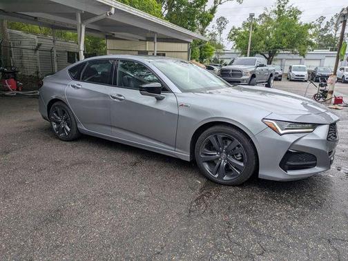 Lunar Silver Metallic 2023 Acura TLX A-Spec