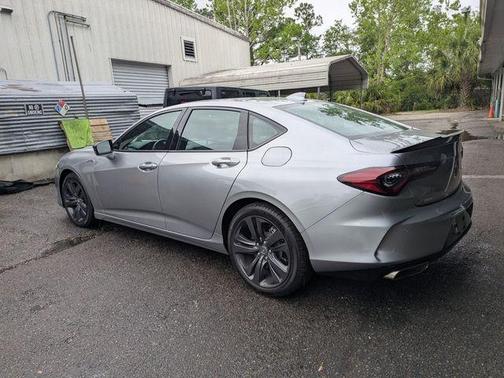 Lunar Silver Metallic 2023 Acura TLX A-Spec