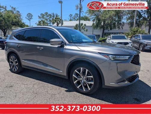 Platinum White Pearl 2023 Acura MDX Technology