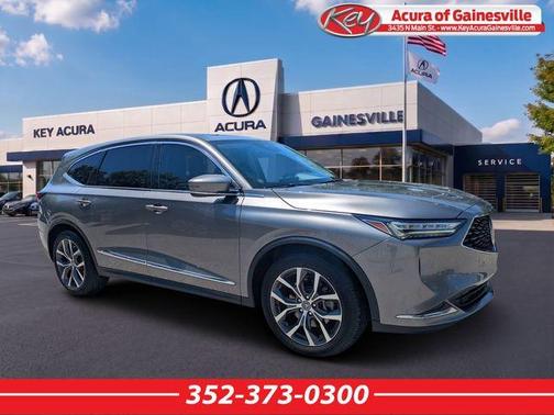 Platinum White Pearl 2023 Acura MDX Technology