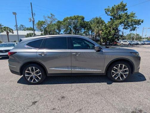 Platinum White Pearl 2023 Acura MDX Technology