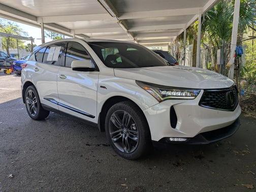 White 2022 Acura RDX A-Spec