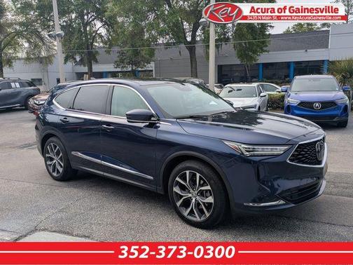Apex Blue Pearl 2023 Acura MDX Technology