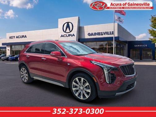 Radiant Red 2023 Cadillac XT4 Premium Luxury