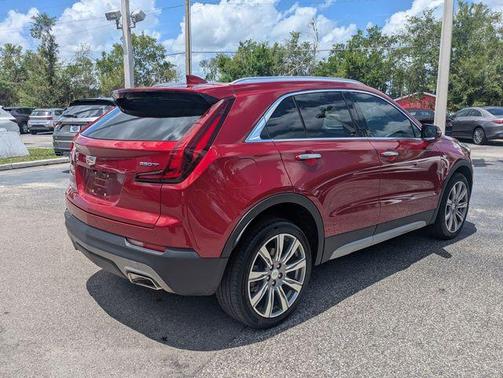 Radiant Red 2023 Cadillac XT4 Premium Luxury
