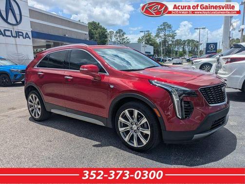 Radiant Red 2023 Cadillac XT4 Premium Luxury