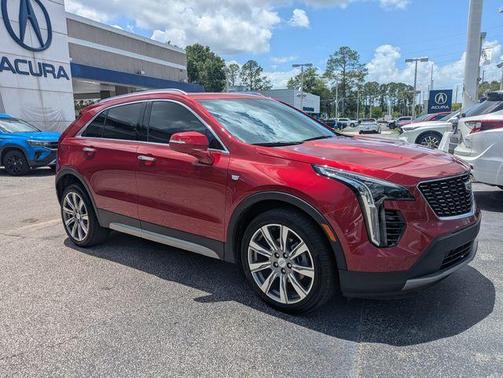 Radiant Red 2023 Cadillac XT4 Premium Luxury