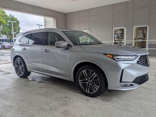 Solar Silver Metallic 2026 Acura MDX Advance Package