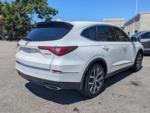 Lunar Silver Metallic 2022 Acura MDX Technology