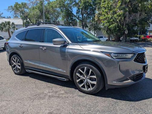 Platinum White Pearl 2024 Acura MDX Technology