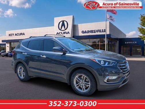 Marlin Blue 2018 Hyundai Santa Fe Sport 2.4L