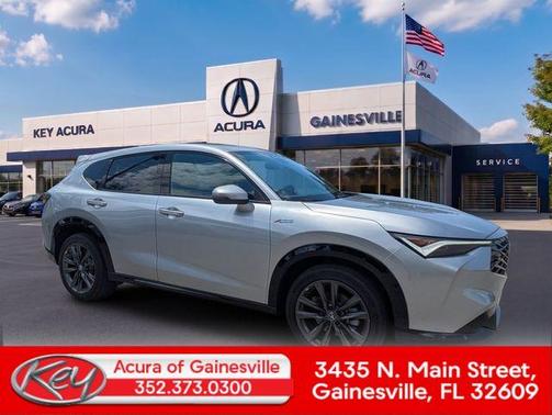 Silver 2025 Acura ADX A-Spec