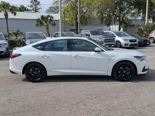Platinum White Pearl 2026 Acura Integra A-Spec
