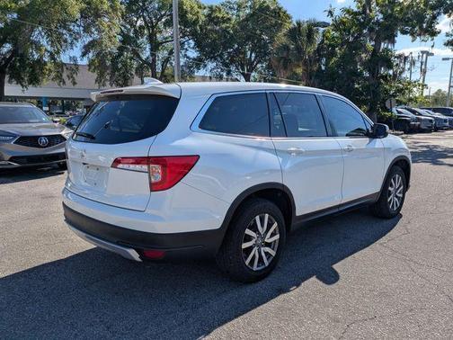 Platinum White Pearl 2021 Honda Pilot EX-L
