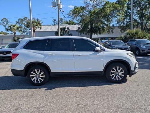 Platinum White Pearl 2021 Honda Pilot EX-L