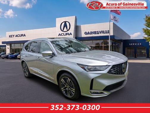 Solar Silver Metallic 2026 Acura MDX Advance Package