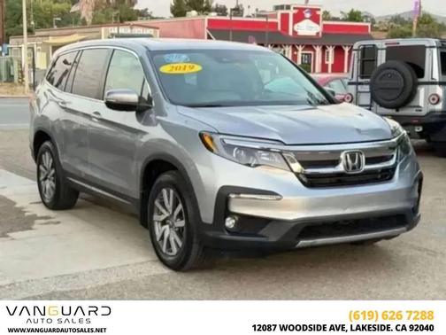 Lunar Silver Metallic 2019 Honda Pilot EX-L