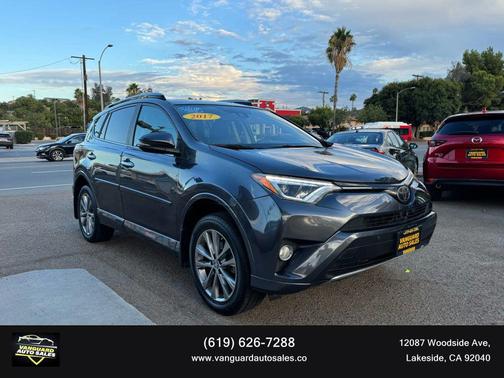 2017 Toyota RAV4 Platinum Sport Utility 4D