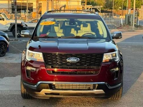 Burgundy Velvet Metallic Tinted Clearcoat 2019 Ford Explorer Platinum