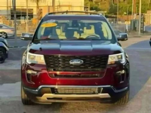 Burgundy Velvet Metallic Tinted Clearcoat 2019 Ford Explorer Platinum