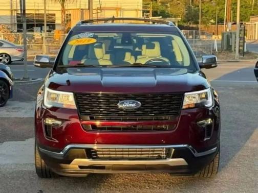 Burgundy Velvet Metallic Tinted Clearcoat 2019 Ford Explorer Platinum