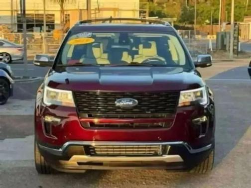Burgundy Velvet Metallic Tinted Clearcoat 2019 Ford Explorer Platinum