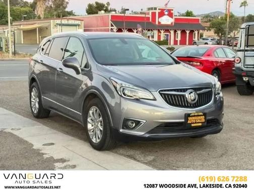 Satin Steel Metallic 2020 Buick Envision FWD Essence