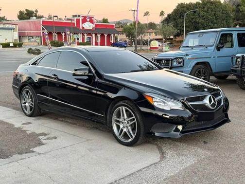 Black 2014 Mercedes-Benz E-Class E 350 Coupe 2D