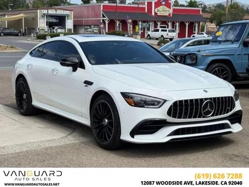 White 2020 Mercedes-Benz AMG GT 53 4-Door