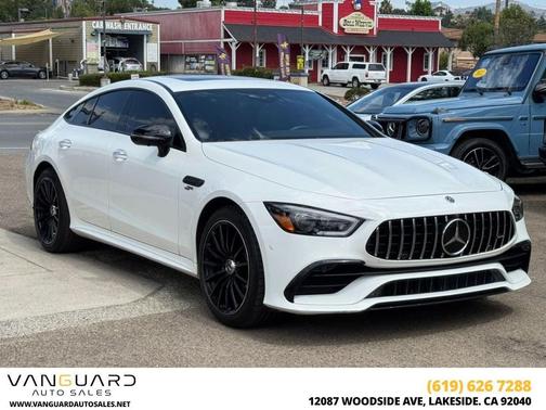 White 2020 Mercedes-Benz AMG GT 53 4-Door