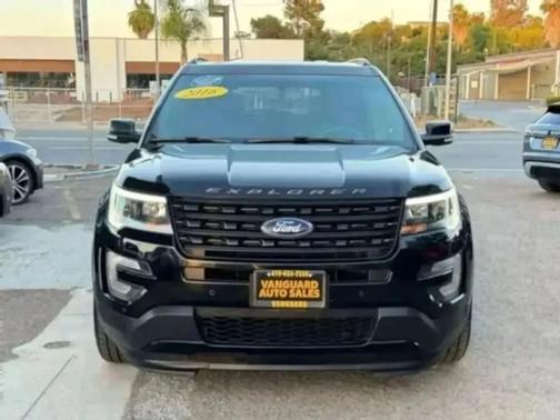 Shadow Black 2016 Ford Explorer Sport