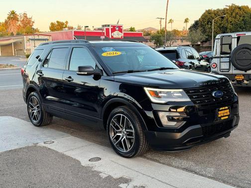 Shadow Black 2016 Ford Explorer Sport