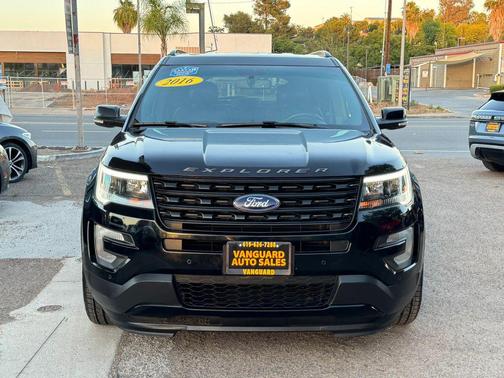 Shadow Black 2016 Ford Explorer Sport