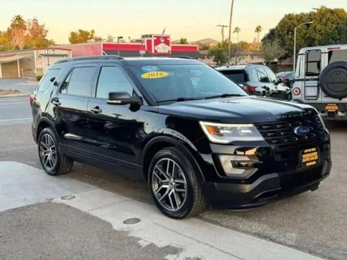Shadow Black 2016 Ford Explorer Sport