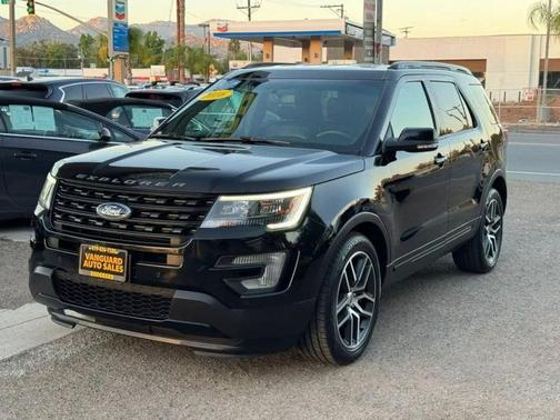 Shadow Black 2016 Ford Explorer Sport