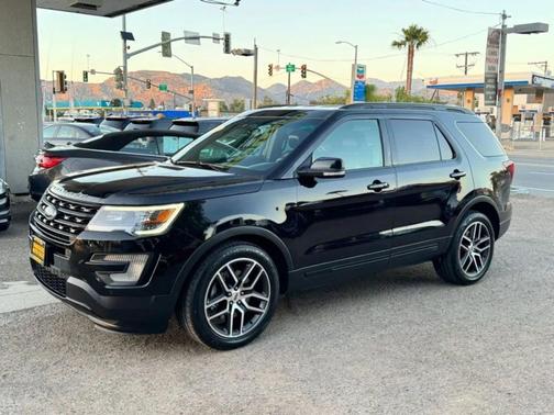 Shadow Black 2016 Ford Explorer Sport