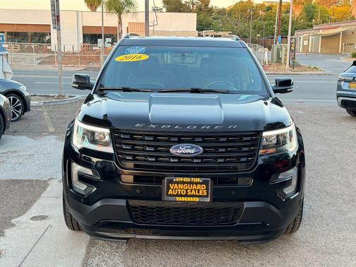 Shadow Black 2016 Ford Explorer Sport