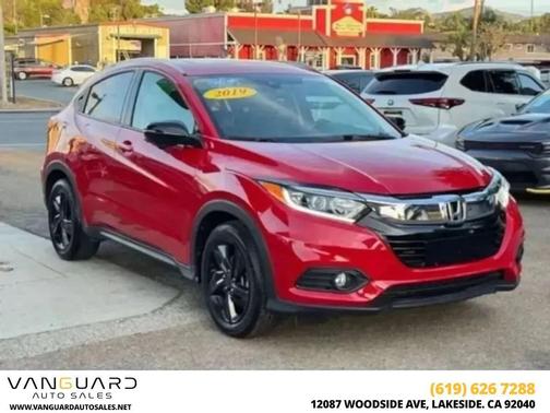 Milano Red 2019 Honda HR-V EX-L
